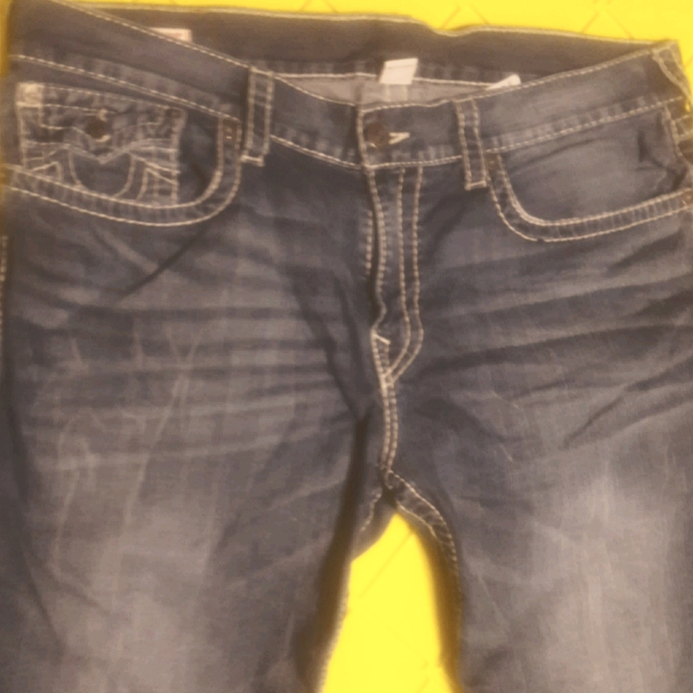 Faded blue  True Religion Shorts